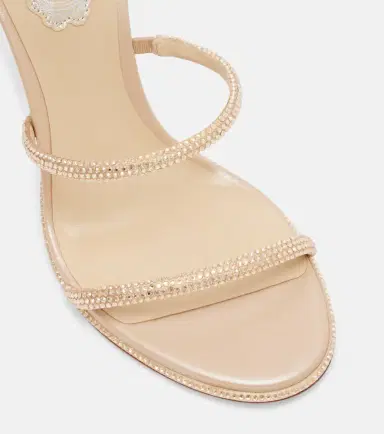 René Caovilla Cleo embellished leather sandals | Thumbnail 3