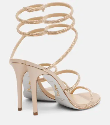 René Caovilla Cleo embellished leather sandals | Thumbnail 4