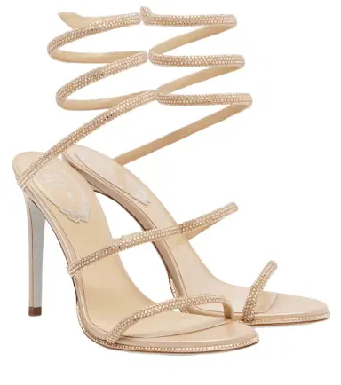 René Caovilla Cleo embellished leather sandals | Thumbnail 1