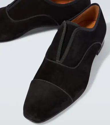 Christian Louboutin Alpha Male velour Oxford shoes | Thumbnail 2 Christian Louboutin Alpha Male velour Oxford shoes | Thumbnail 2
