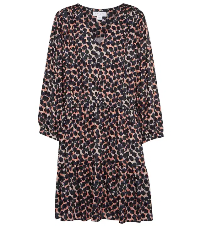 Velvet Yena printed minidress