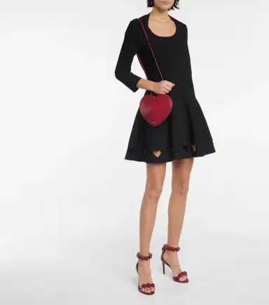Alaia Alaïa Caur Small leather crossbody bag | Thumbnail 5
