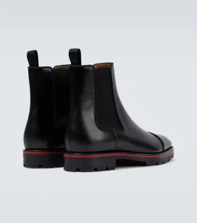 Christian Louboutin Melon leather Chelsea boots | Thumbnail 6 Christian Louboutin Melon leather Chelsea boots | Thumbnail 6