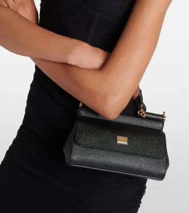 Dolce & Gabbana Sicily Mini leather crossbody bag | Thumbnail 4 Dolce & Gabbana Sicily Mini leather crossbody bag | Thumbnail 4