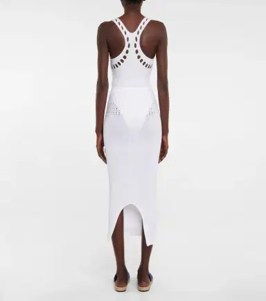 Alaïa Alaïa Cutout technical midi skirt | Thumbnail 2 Alaïa Alaïa Cutout technical midi skirt | Thumbnail 2