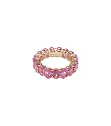 SHAY JEWELRY 18kt gold eternity ring with sapphires | Thumbnail 1