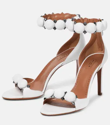 Alaïa Alaïa La Bombe 90 leather sandals | Thumbnail 3