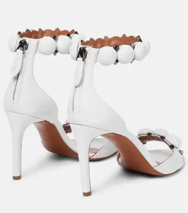Alaïa Alaïa La Bombe 90 leather sandals | Thumbnail 4