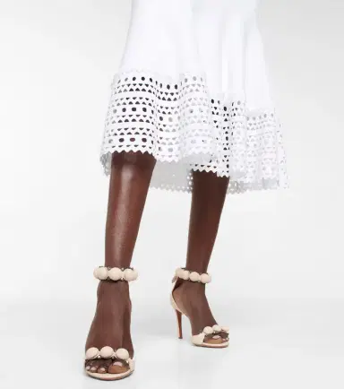 Alaïa Alaïa La Bombe 90 leather sandals | Thumbnail 6