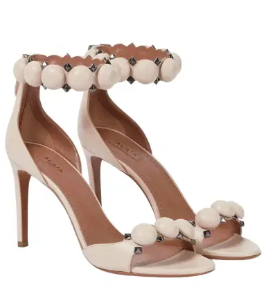 Alaïa Alaïa La Bombe 90 leather sandals | Thumbnail 1