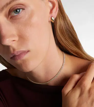Shay Jewelry 18kt gold choker with diamonds | Thumbnail 3 Shay Jewelry 18kt gold choker with diamonds | Thumbnail 3