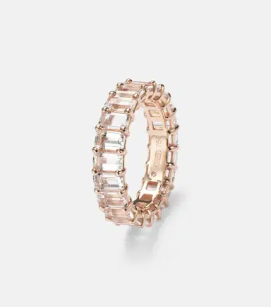 Shay Jewelry 18kt rose gold eternity ring with topaz | Thumbnail 2