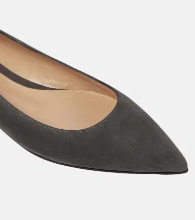 Gianvito Rossi Gianvito suede ballet flats | Thumbnail 2