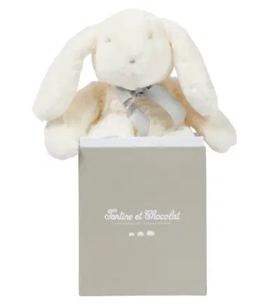 Tartine et Chocolat Baby Constance the White Rabbit stuffed animal | Thumbnail 5