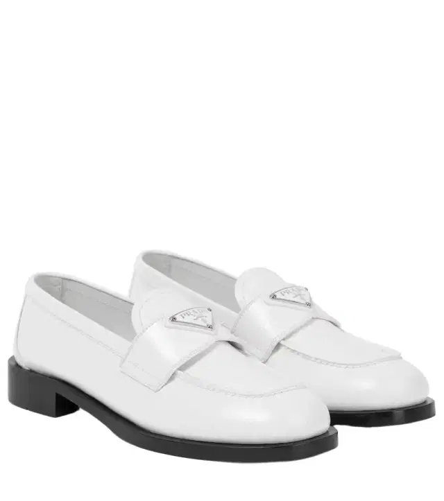 Leather loafers