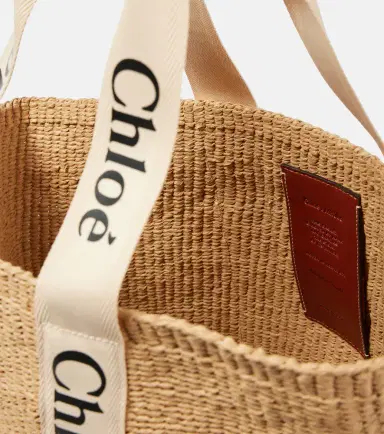 Chloe Chloé x Mifuko Woody Large raffia tote | Thumbnail 2 Chloe Chloé x Mifuko Woody Large raffia tote | Thumbnail 2