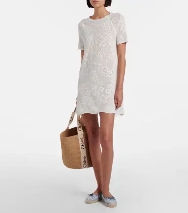 Chloe Chloé x Mifuko Woody Large raffia tote | Thumbnail 4 Chloe Chloé x Mifuko Woody Large raffia tote | Thumbnail 4