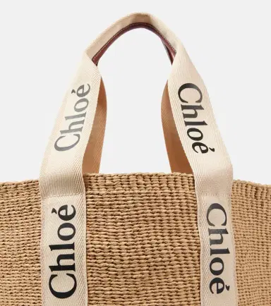 Chloe Chloé x Mifuko Woody Large raffia tote | Thumbnail 6 Chloe Chloé x Mifuko Woody Large raffia tote | Thumbnail 6