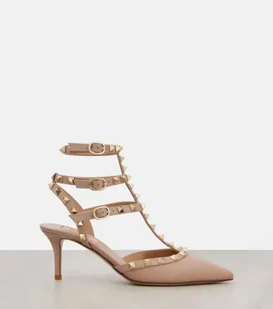 Valentino Garavani Rockstud leather pumps | Thumbnail 4