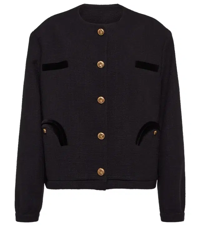 Blaze Milano Blazé Milano Gliss cotton-blend bouclé jacket
