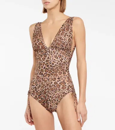 Melissa Odabash Chile cheetah-print swimsuit | Thumbnail 5