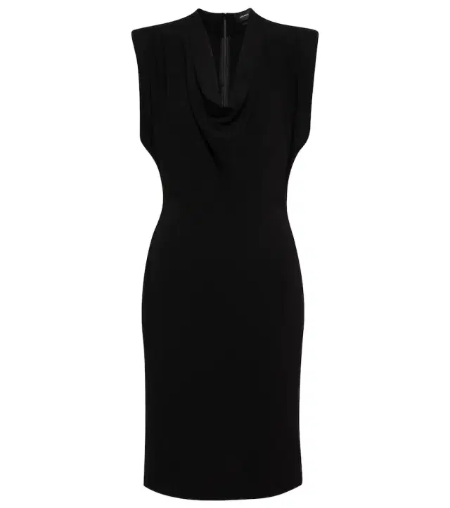Isabel Marant Rosemay cowl-neck cotton minidress