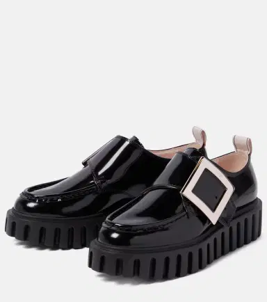 Roger Vivier Viv' Go-Thick patent leather platform loafers | Thumbnail 2