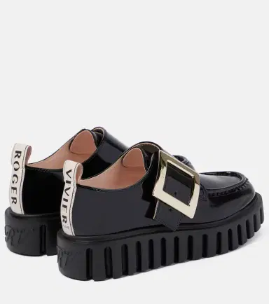 Roger Vivier Viv' Go-Thick patent leather platform loafers | Thumbnail 3