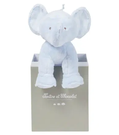Tartine et Chocolat Baby Ferdinand the Elephant stuffed animal | Thumbnail 4 Tartine et Chocolat Baby Ferdinand the Elephant stuffed animal | Thumbnail 4