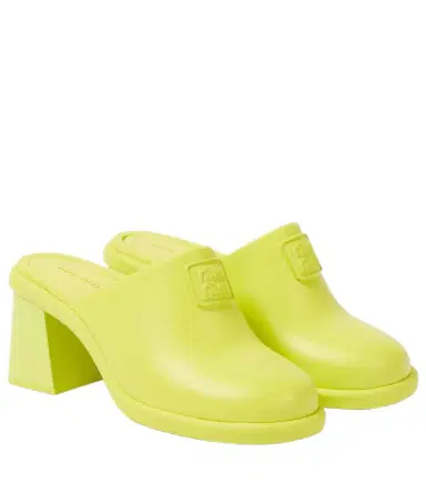 Miu Miu Logo clogs | Thumbnail 1