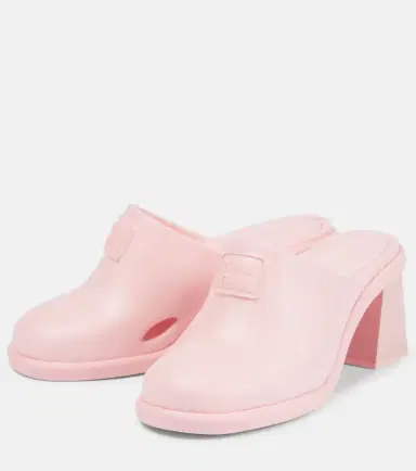 Miu Miu Logo clogs | Thumbnail 3