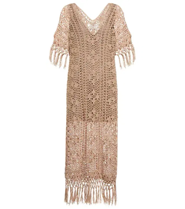 Anna Kosturova Savannah crochet maxi dress