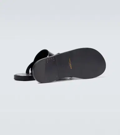 Saint Laurent Culver leather sandals | Thumbnail 2 Saint Laurent Culver leather sandals | Thumbnail 2