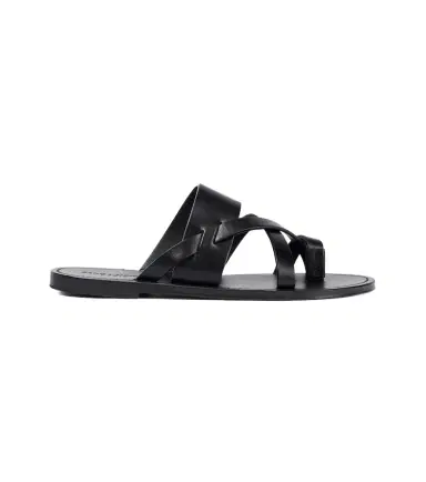 Saint Laurent Culver leather sandals | Thumbnail 1 Saint Laurent Culver leather sandals | Thumbnail 1