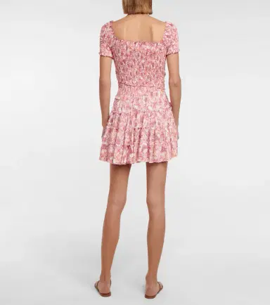 Poupette St Barth Soledad printed minidress | Thumbnail 2