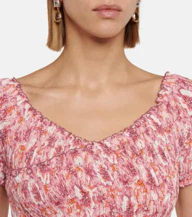 Poupette St Barth Soledad printed minidress | Thumbnail 3
