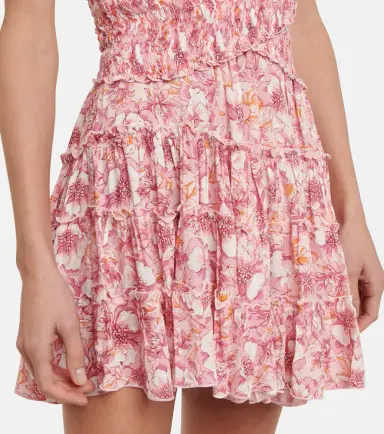 Poupette St Barth Soledad printed minidress | Thumbnail 5