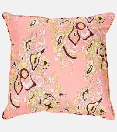 PUCCI Printed silk twill pillow | Thumbnail 2