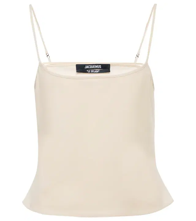 Jacquemus Le Haut Tangelo wool-blend tank top