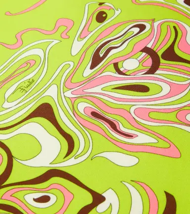 Pucci Printed cotton cushion | Thumbnail 2