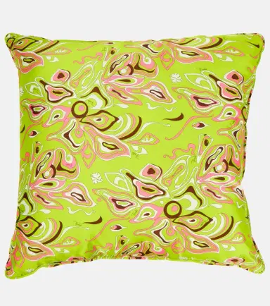 Pucci Printed cotton cushion | Thumbnail 4