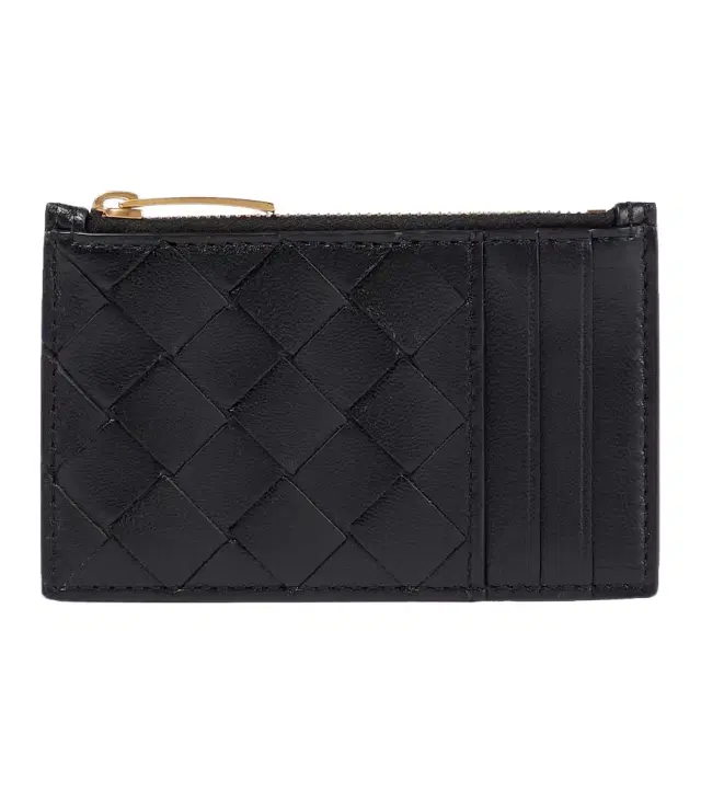 Bottega Veneta Intrecciato leather card holder