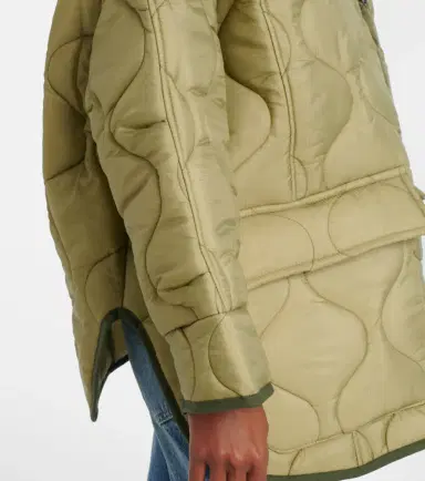 The Frankie Shop Teddy oversized quilted jacket | Thumbnail 3