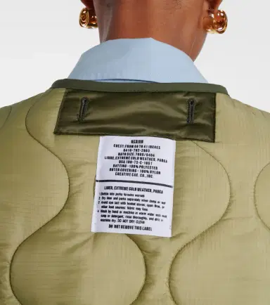 The Frankie Shop Teddy oversized quilted jacket | Thumbnail 6