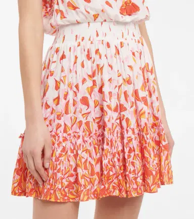 Poupette St Barth Triny printed minidress | Thumbnail 2