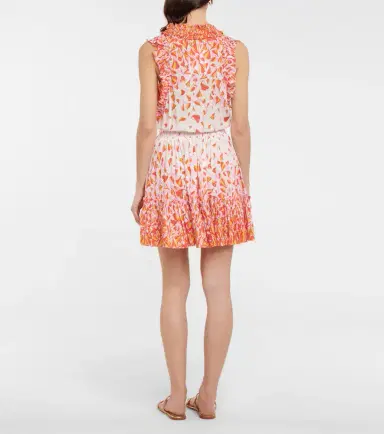 Poupette St Barth Triny printed minidress | Thumbnail 3