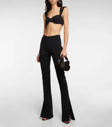 Mônot Mônot High-rise flared pants | Thumbnail 5 Mônot Mônot High-rise flared pants | Thumbnail 5