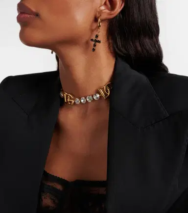 Dolce & Gabbana DG embellished necklace | Thumbnail 5