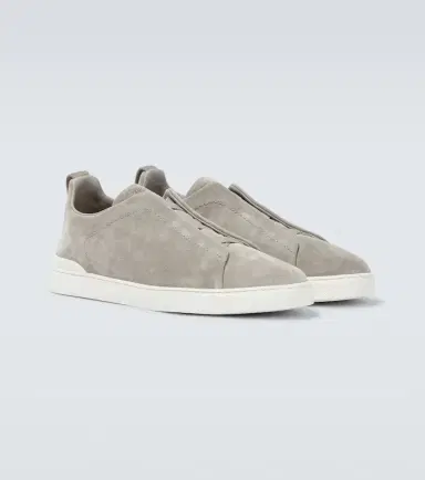 Zegna Triple Stitch suede sneakers | Thumbnail 2 Zegna Triple Stitch suede sneakers | Thumbnail 2