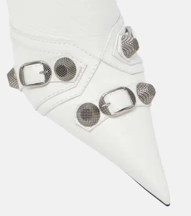 Balenciaga Cagole leather knee-high boots | Thumbnail 3